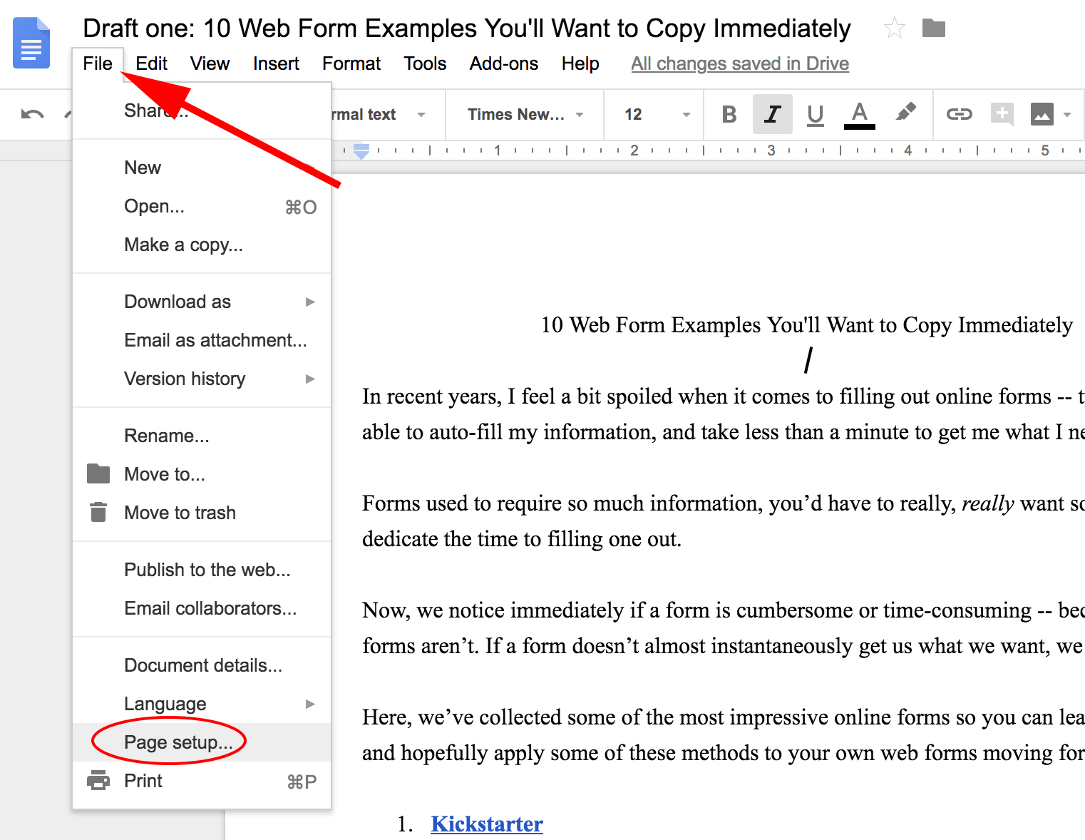 How Do You Adjust The Margins In Google Docs